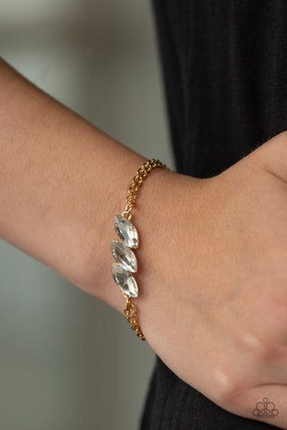 Pretty Priceless - Gold - Paparazzi Accessories