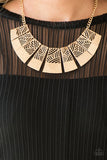 Jungle Cat Jam - Gold - Paparazzi Accessories