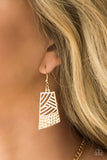 Jungle Cat Jam - Gold - Paparazzi Accessories