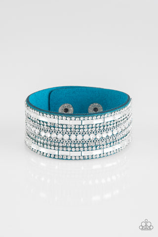 Rebel Radiance - Blue - Paparazzi Accessories