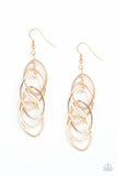 Tangle Tango - Gold - Paparazzi Accessories