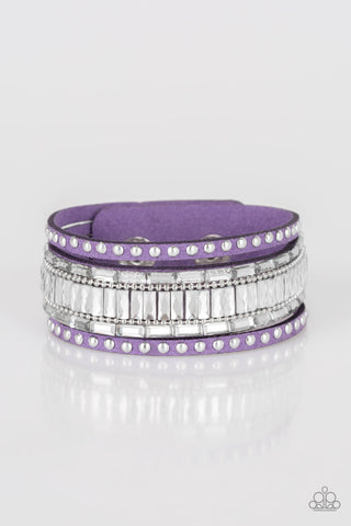 Rock Star Rocker - Purple - Paparazzi Accessories