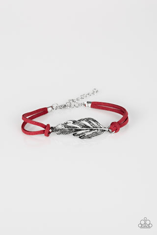 Faster Than FLIGHT - Red - Paparazzi Accessories