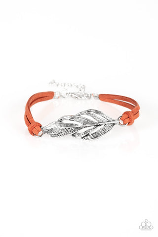 Faster Than FLIGHT - Orange- Paparazzi Accessories