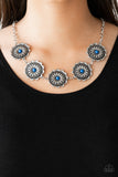 Me-dallions, Myself, and I - Blue - Paparazzi Accessories