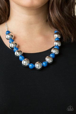 Top Pop - Blue - Paparazzi Accessories