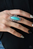 Leave No Trace - Blue - Paparazzi Accessories