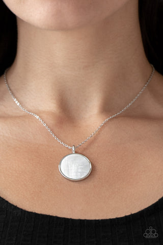 Shimmering Seashores - White - Paparazzi Accessories