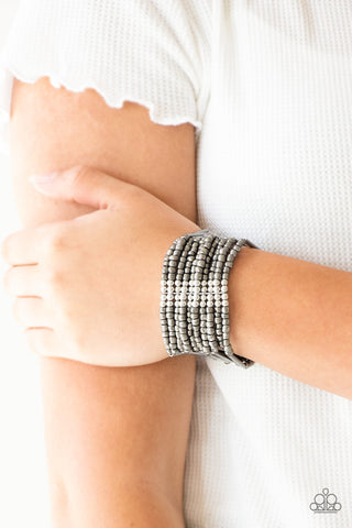 Rural Retreat - Silver - Paparazzi Accessories