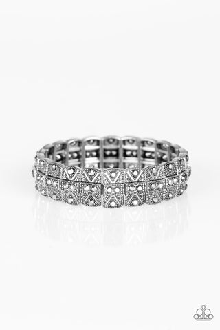 Modern Magnificence - Silver - Paparazzi Accessories