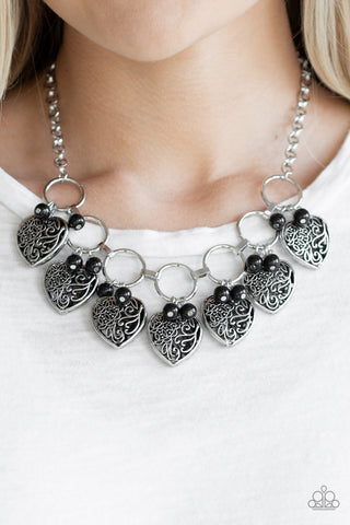 Very Valentine - Black - Paparazzi Accessories