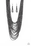 Dauntless Dazzle - Black - Paparazzi Accessories