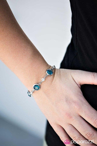 Aqua Bracelet - Paparazzi Accessories