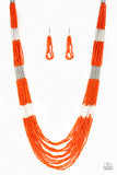 Let It BEAD - Orange - Paparazzi Accessories
