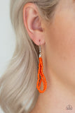 Let It BEAD - Orange - Paparazzi Accessories