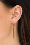 Triple Shimmer - Brass - Paparazzi Accessories