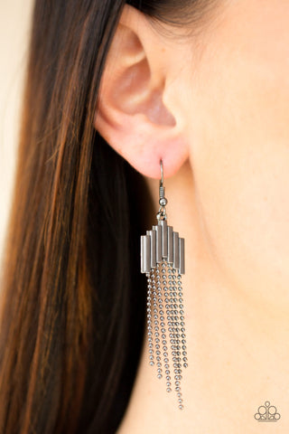 Radically Retro - Black - Paparazzi Accessories
