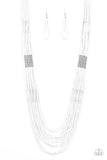 Let It BEAD - White - Paparazzi Accessories