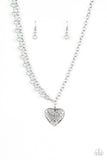 Forever In My Heart - Silver - Paparazzi Accessories