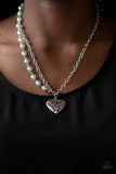 Forever In My Heart - Silver - Paparazzi Accessories