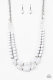 Sundae Shoppe - White - Paparazzi Accessories