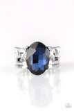 Shine Bright Like A Diamond - Blue - Paparazzi Accessories
