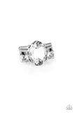 Shine Bright Like A Diamond - White - Paparazzi Accessories