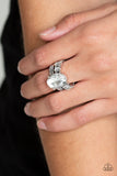 Shine Bright Like A Diamond - White - Paparazzi Accessories