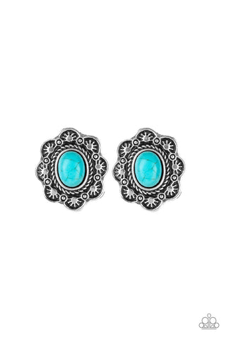 Springtime Deserts - Blue - Paparazzi Accessories