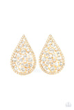 REIGN-Storm - Gold - Paparazzi Accessories