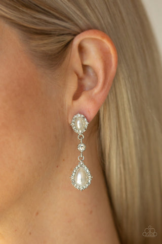 All-GLOWING - White - Paparazzi Accessories