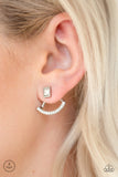 Delicate Arches - White- Paparazzi Accessories