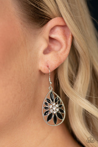 Floral Morals - Black - Paparazzi Accessories