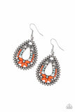Atta-GALA - Orange - Paparazzi Accessories