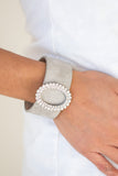 Center Stage Starlet - Silver - Paparazzi Accessories