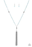 Tassel Takeover - Blue - Paparazzi Accessories