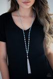 Tassel Takeover - Blue - Paparazzi Accessories