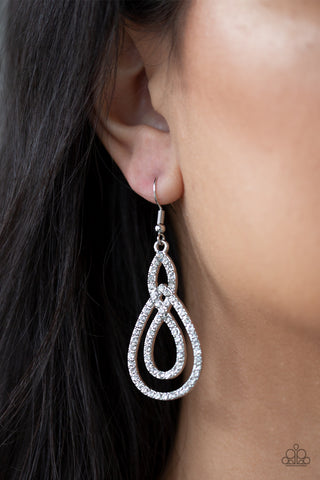 Sassy Sophistication - White - Paparazzi Accessories