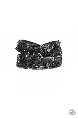 CRUSH Hour - Blue - Paparazzi Accessories