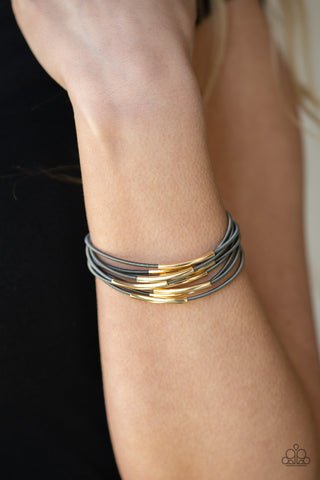 Stretch Your Boundaries - Black - Paparazzi Accessories