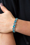 Take A Moment To Reflect - Blue - Paparazzi Accessories