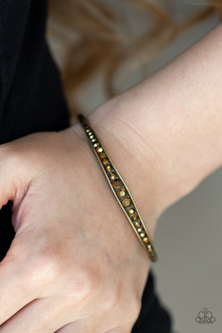 Just SPARKLE and Wave - Brass - Paparazzi Accessories