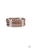 Ritzy Ritz - Brown- Paparazzi Accessories