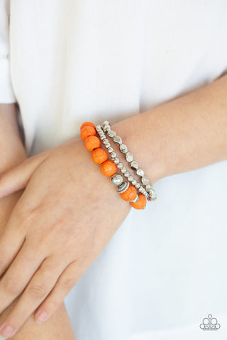 Rural Restoration - Orange - Paparazzi Accessories