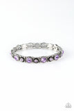 Heavy On The Sparkle - Purple - Paparazzi Accessories