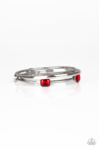 City Slicker Sleek - Red - Paparazzi Accessories