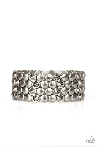Scattered Starlight - Silver - Paparazzi Accessories