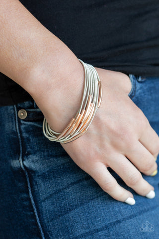 Stretch Your Boundaries - Silver - Paparazzi Accessories