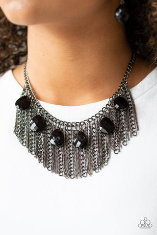 Vixen Conviction - Black - Paparazzi Accessories