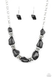 Stunningly Stone Age - Black - Paparazzi Accessories